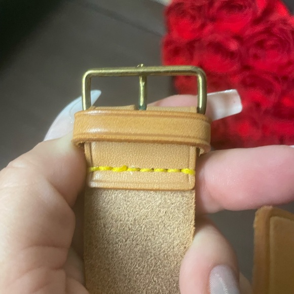 100% authentic LV luggage tag and handle strap 2 piece - Picture 8 of 15